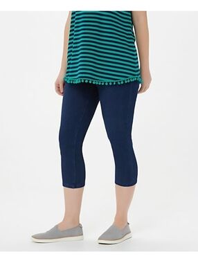 Belle by Kim Gravel Flexibelle Slim Waist Capri Jegging